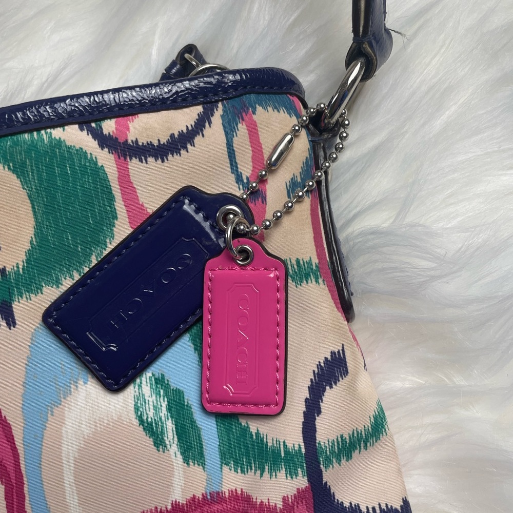 Coach Scribble IKAT Crossbody Bag - Picture 10 of 14